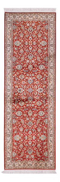 Biegacz Jedwabny dywan - Kashmir Silk - 241 x 76 cm - czerwony