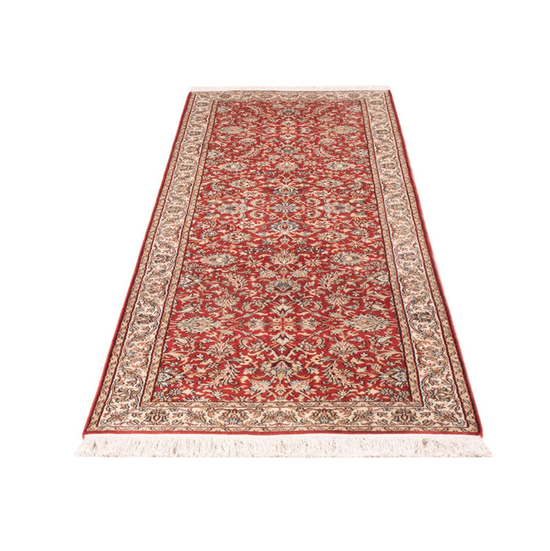 Biegacz Jedwabny dywan - Kashmir Silk - 241 x 76 cm - czerwony