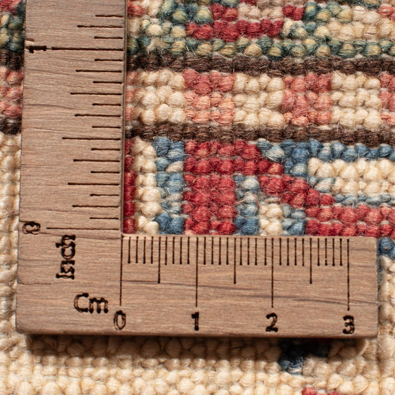 Biegacz Dywan Ziegler - Kazak - 207 x 74 cm - beżowy