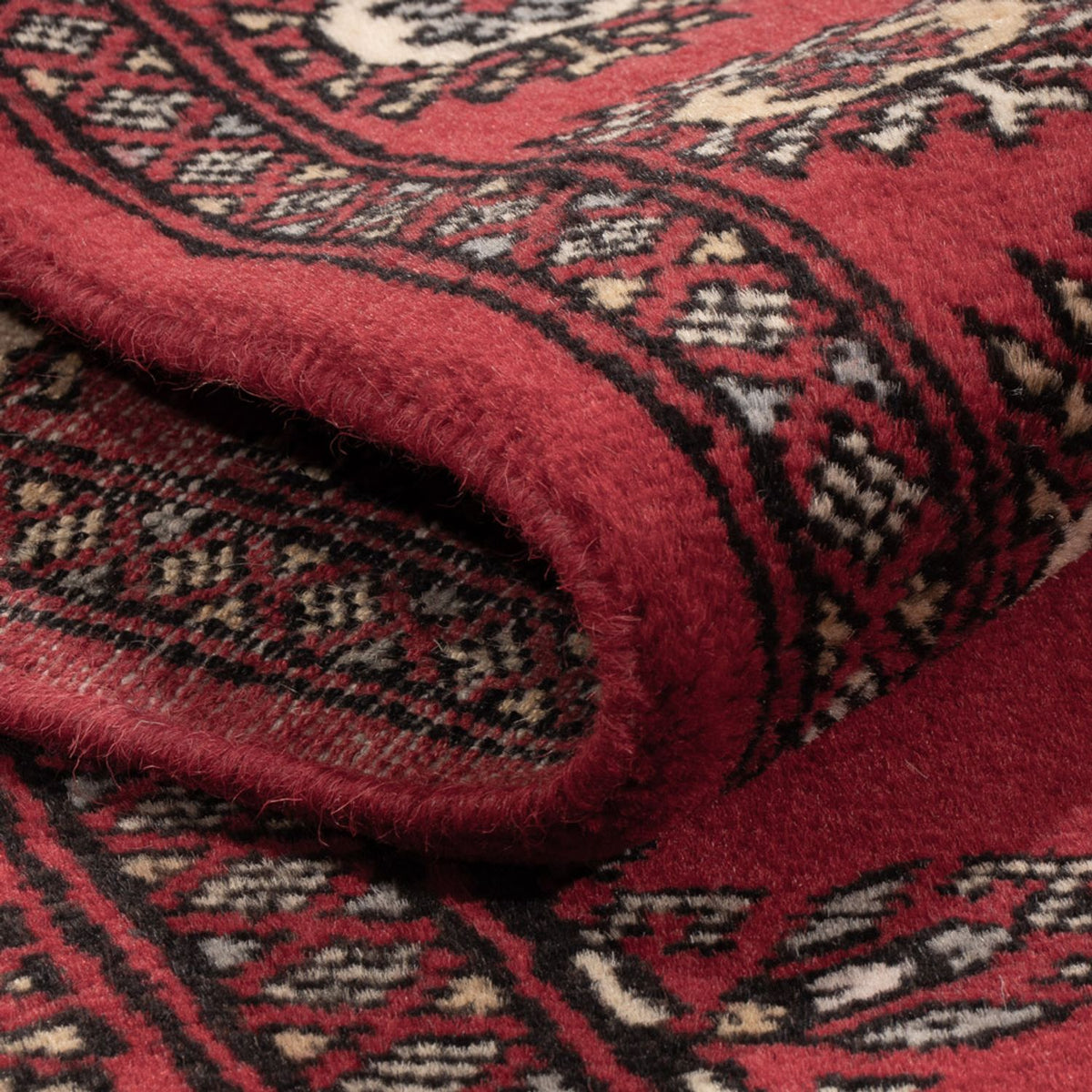 Biegacz Dywan pakistański - 272 x 80 cm - czerwony