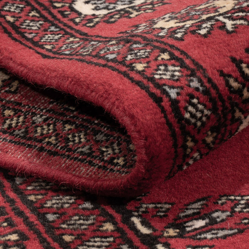 Biegacz Dywan pakistański - 272 x 80 cm - czerwony