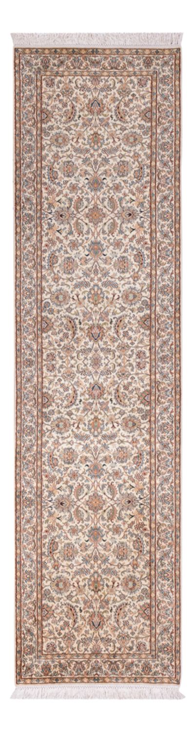 Biegacz Jedwabny dywan - Kashmir Silk - 307 x 77 cm - beżowy