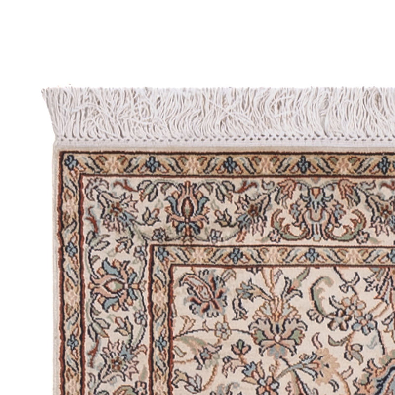 Biegacz Jedwabny dywan - Kashmir Silk - 307 x 77 cm - beżowy