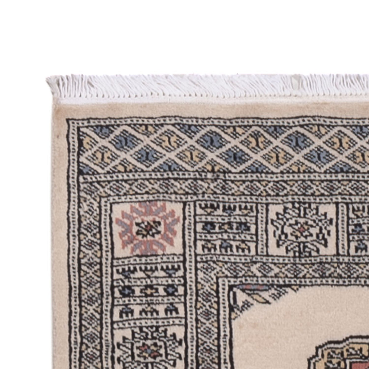 Biegacz Dywan pakistański - 358 x 80 cm - beżowy