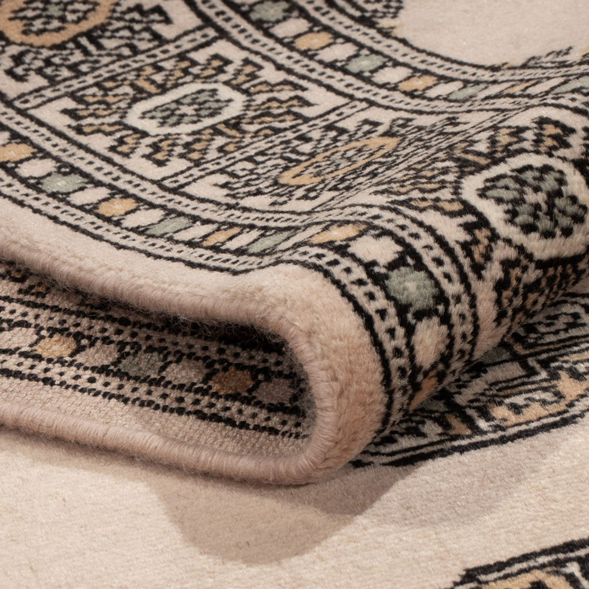 Biegacz Dywan pakistański - 361 x 79 cm - beżowy