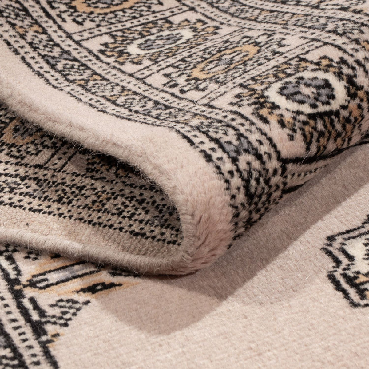 Biegacz Dywan pakistański - 302 x 79 cm - beżowy