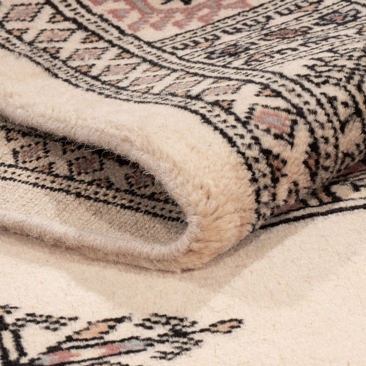 Biegacz Dywan pakistański - 309 x 79 cm - beżowy