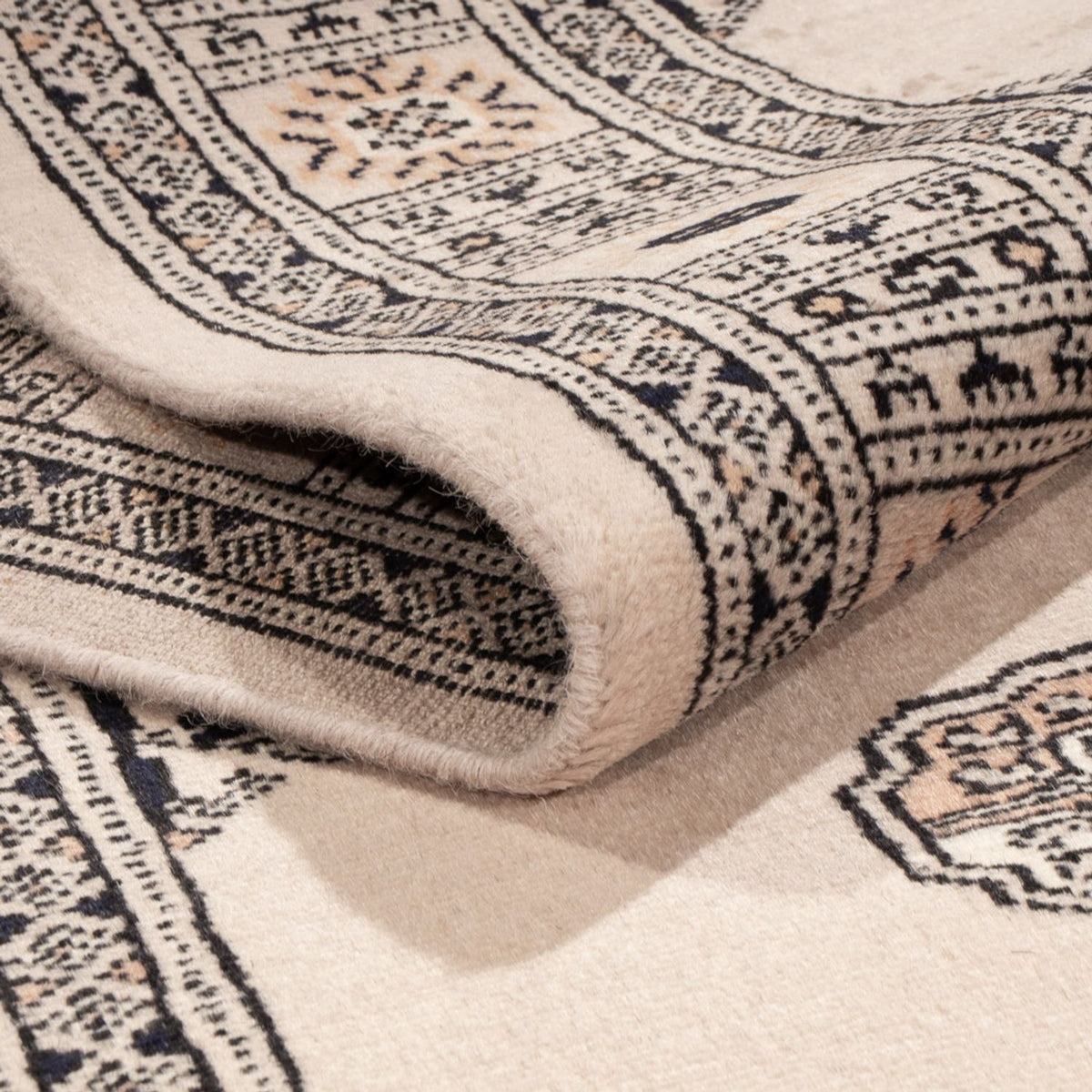 Biegacz Dywan pakistański - 317 x 78 cm - beżowy