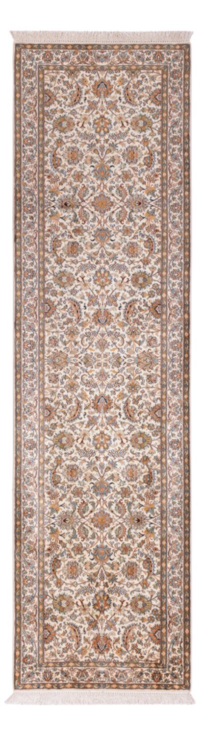 Biegacz Jedwabny dywan - Kashmir Silk - 308 x 80 cm - beżowy