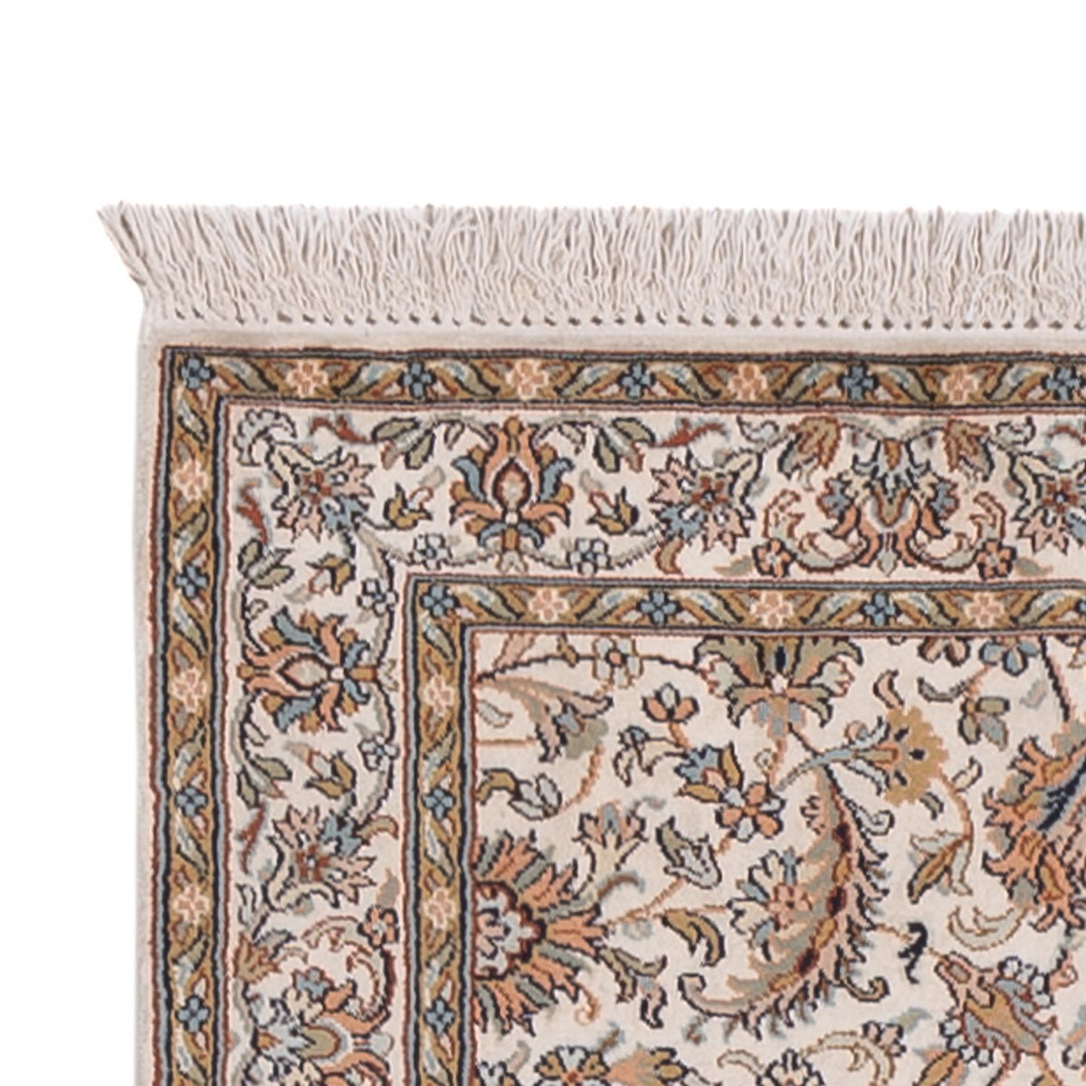 Biegacz Jedwabny dywan - Kashmir Silk - 308 x 80 cm - beżowy