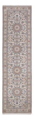 Biegacz Orientalny dywan - Nain - Indus - 307 x 80 cm - beżowy