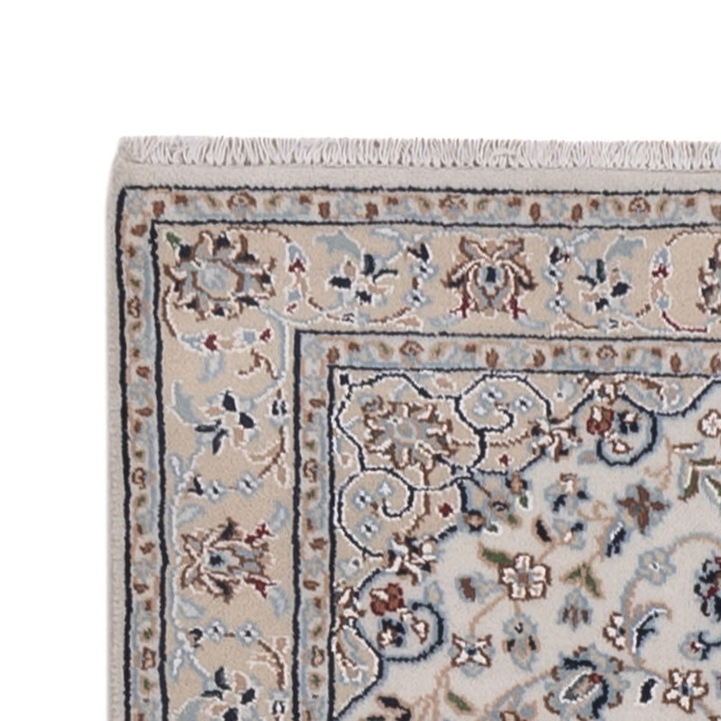 Biegacz Orientalny dywan - Nain - Indus - 307 x 80 cm - beżowy