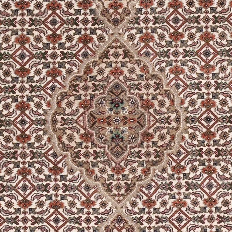 Biegacz Dywan orientalny - Tabriz - 315 x 84 cm - ciemny beż