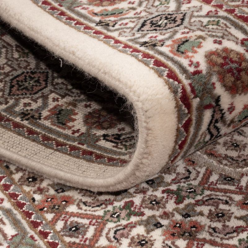 Biegacz Dywan orientalny - Tabriz - 315 x 84 cm - ciemny beż