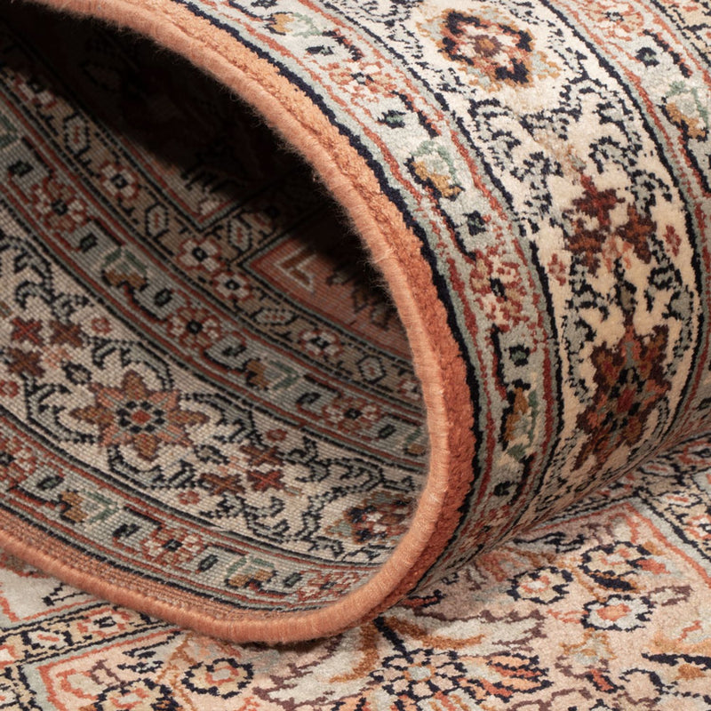 Biegacz Jedwabny dywan - Kashmir Silk - 301 x 77 cm - ciemny beż