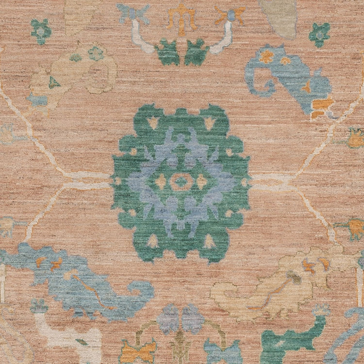 Dywan Ziegler - Usak - 302 x 208 cm - jasna czerwień