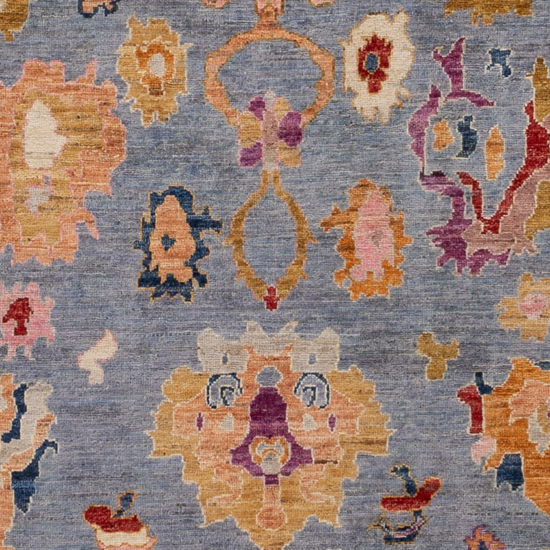 Dywan Ziegler - Usak - 235 x 173 cm - jasnoniebieski