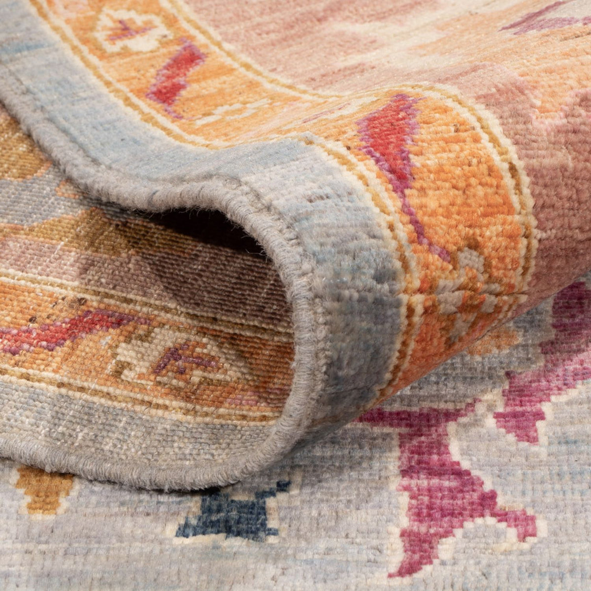 Dywan Ziegler - Usak - 235 x 173 cm - jasnoniebieski