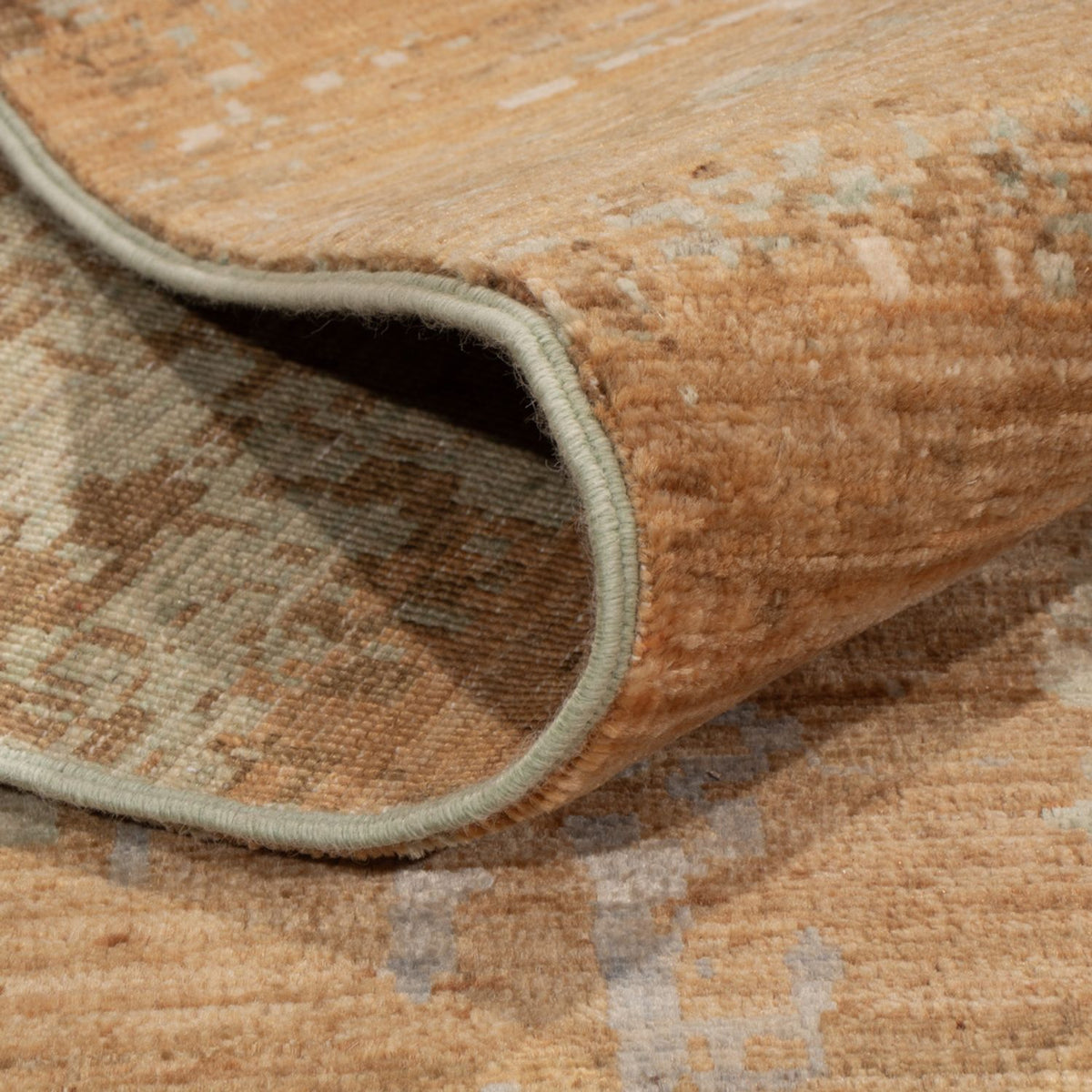 Designerski dywan - 345 x 245 cm - piaskowy