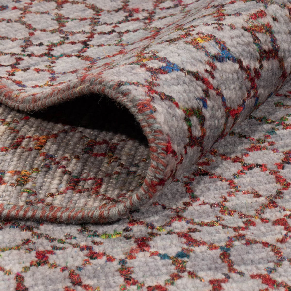 Designerski dywan - 363 x 274 cm - fioletowy