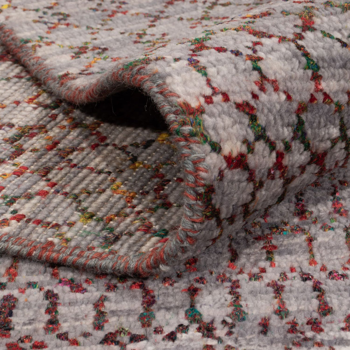 Designerski dywan - 365 x 270 cm - fioletowy