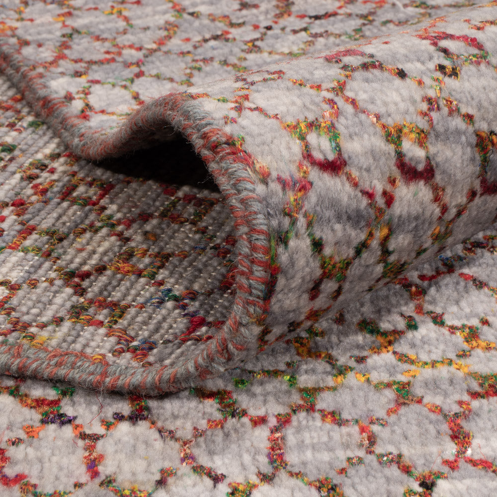 Designer Teppich - 365 x 274 cm - lila