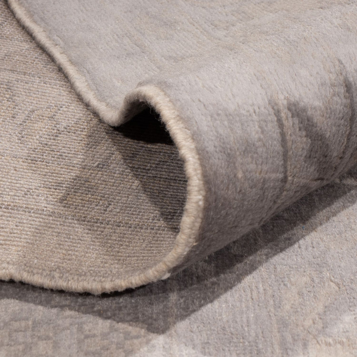 Designerski dywan - 368 x 283 cm - szary