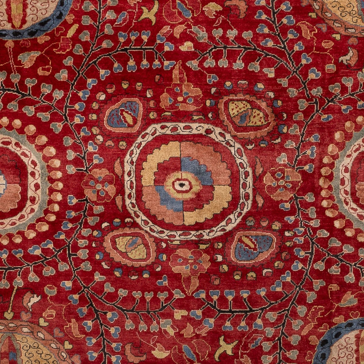 Designerski dywan - 350 x 260 cm - czerwony