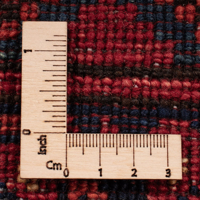 Dywan afgański - 346 x 256 cm - czerwony