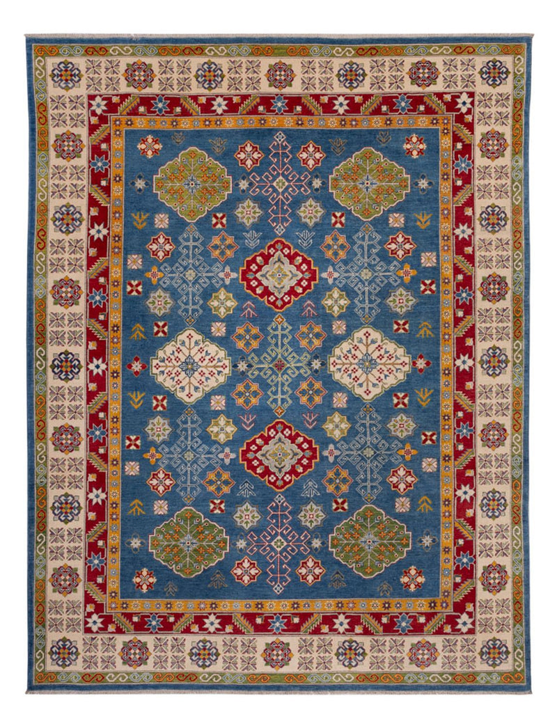 Dywan Ziegler - Kazak - 359 x 278 cm - niebieski