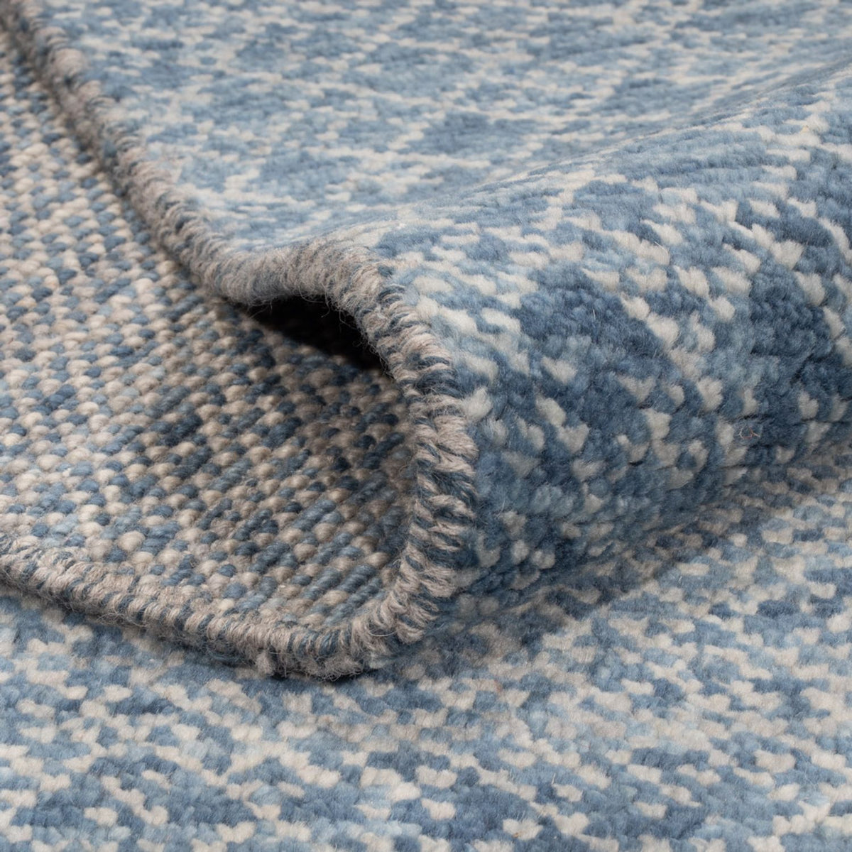 Designerski dywan - 365 x 277 cm - jasnoniebieski