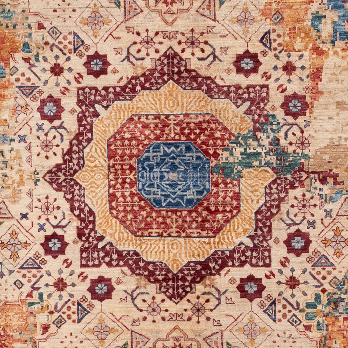 Designerski dywan - 335 x 246 cm - wielokolorowy