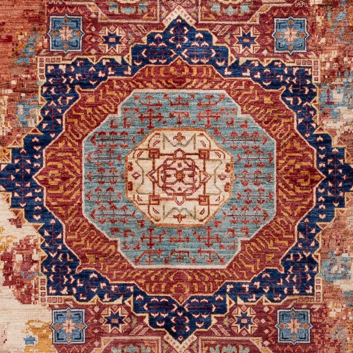 Designerski dywan - 340 x 253 cm - wielokolorowy