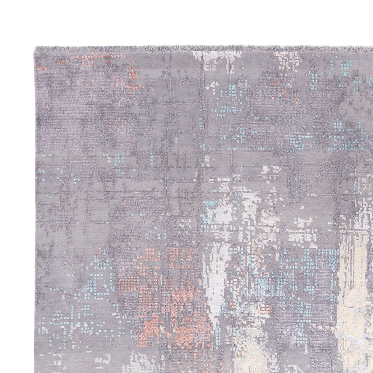 Designerski dywan - 359 x 254 cm - kremowy