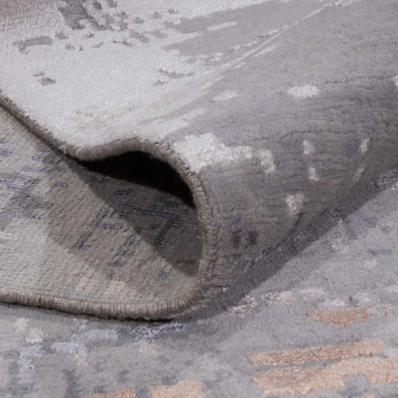 Designerski dywan - 359 x 255 cm - jasnoszary