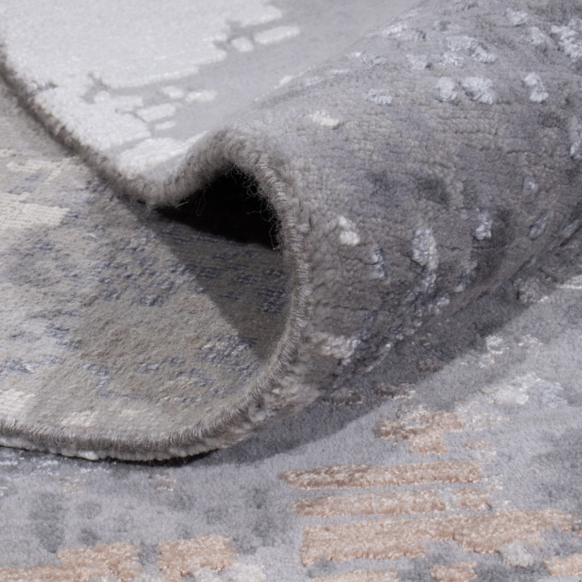 Designerski dywan - 353 x 250 cm - jasnoszary