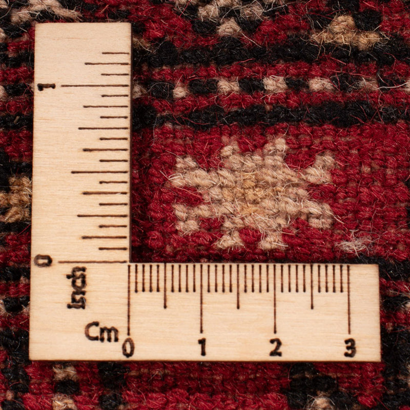 Afgański dywan - Bukhara - 346 x 241 cm - czerwony