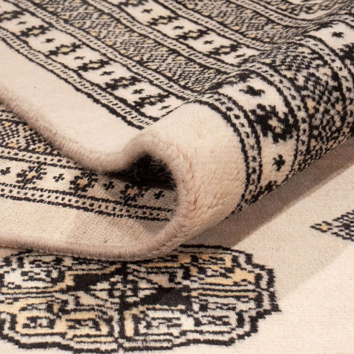 Afgański dywan - Bukhara - 359 x 278 cm - beżowy