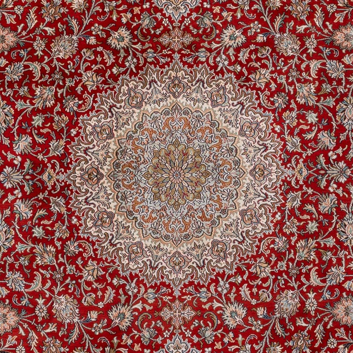 Jedwabny dywan - Kashmir Silk - 327 x 244 cm - czerwony