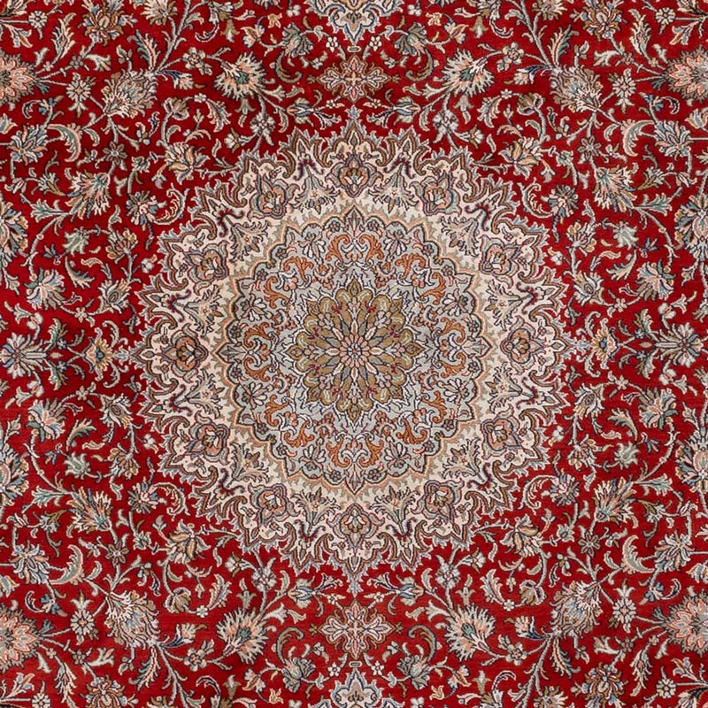 Jedwabny dywan - Kashmir Silk - 327 x 244 cm - czerwony