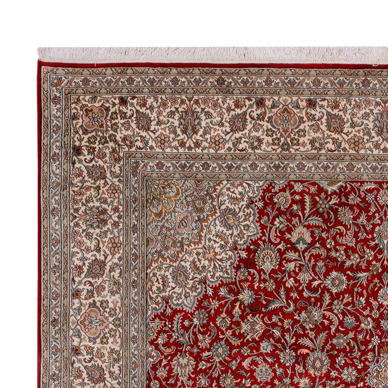 Jedwabny dywan - Kashmir Silk - 327 x 244 cm - czerwony