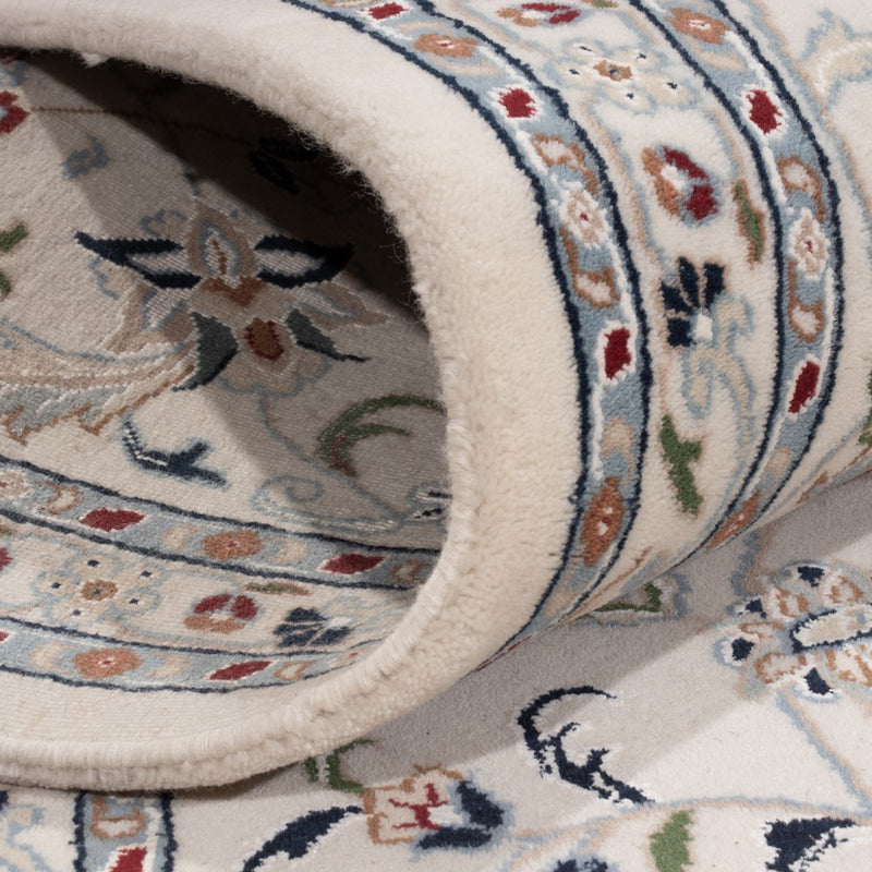 Orientalny dywan - Nain - Indus - 361 x 270 cm - kremowy