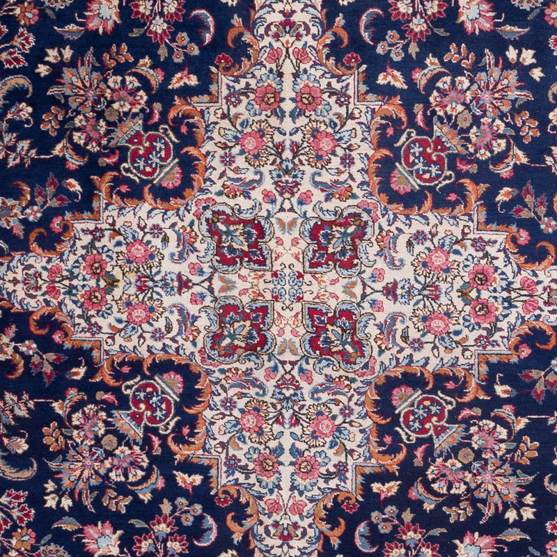 Dywan perski - Klasyczny - 390 x 295 cm - ciemnoniebieski