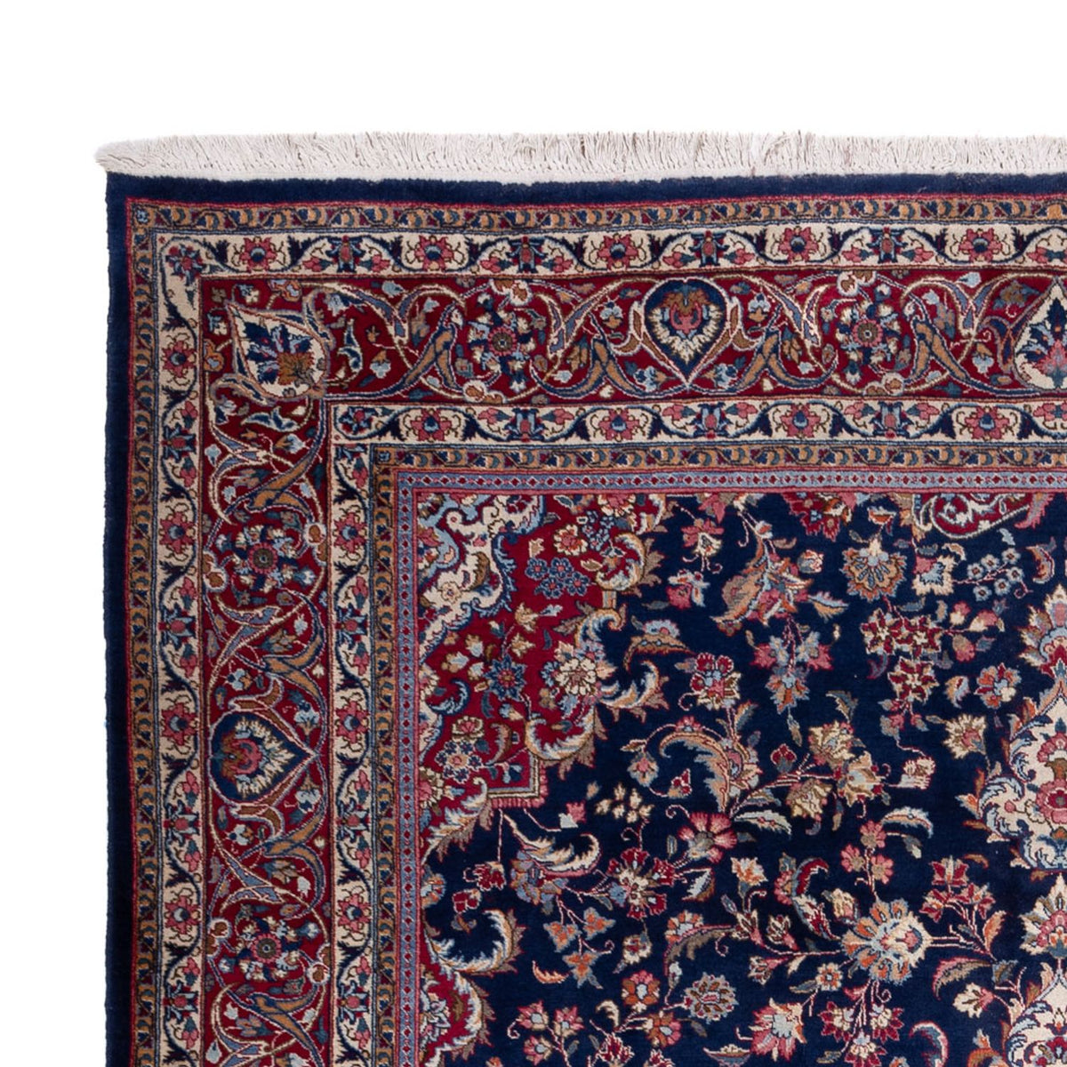 Dywan perski - Klasyczny - 390 x 295 cm - ciemnoniebieski