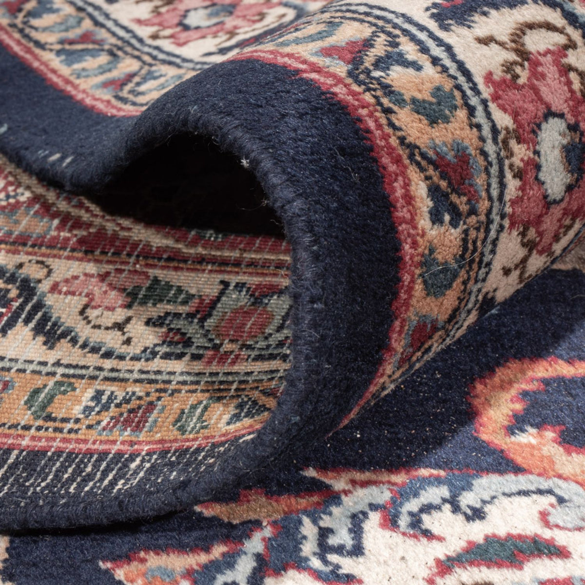 Dywan perski - Klasyczny - 390 x 295 cm - ciemnoniebieski