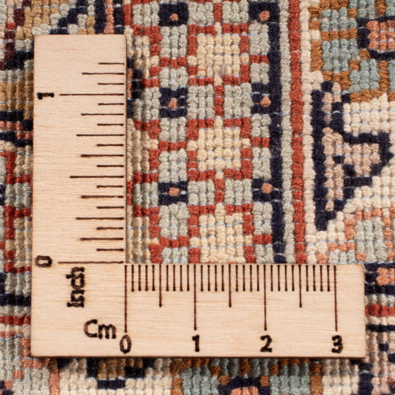 Jedwabny dywan - Kashmir Silk - 372 x 277 cm - ciemny beż