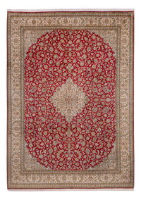 Jedwabny dywan - Kashmir Silk - 339 x 244 cm - czerwony