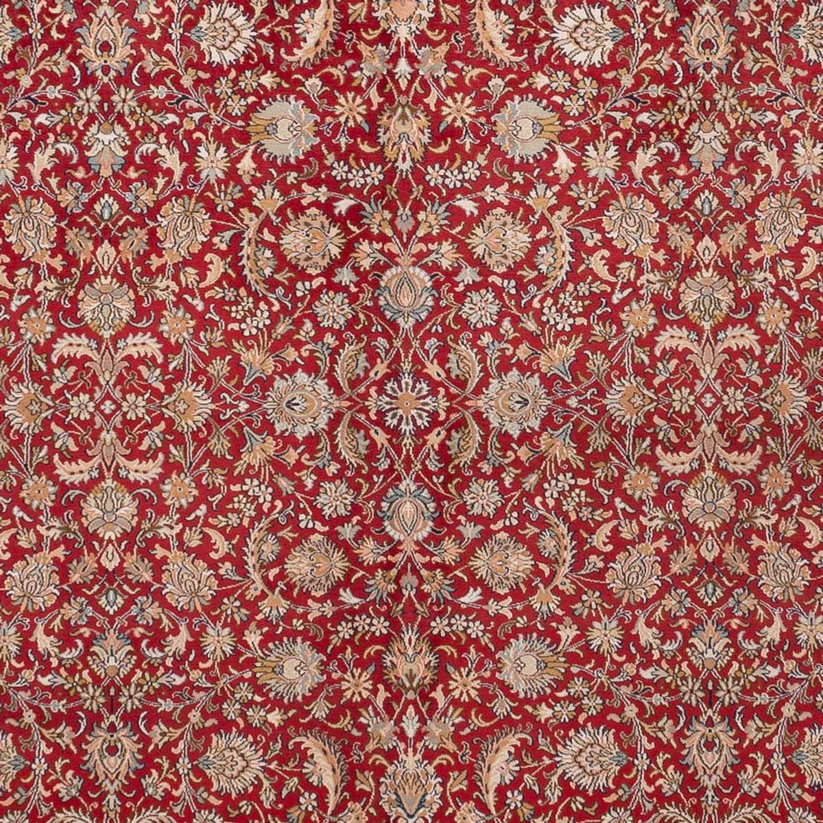 Jedwabny dywan - Kashmir Silk - 369 x 279 cm - czerwony
