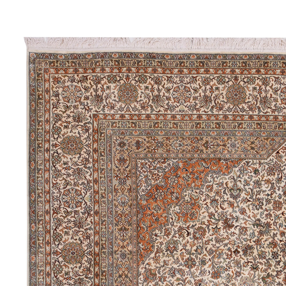 Kaszmirski jedwab Dywan 344x250cm - Dywan orientalny