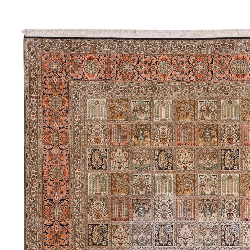 Kaszmirski jedwab Dywan 377x275cm - Dywan orientalny